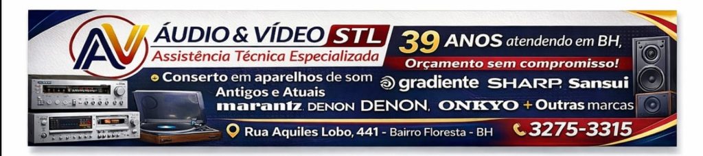 Conserto Manutenção | Aparelhos de Som
Tel:(31) 3275 3315